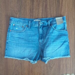 NWT Madewell Relaxed Denim Shorts